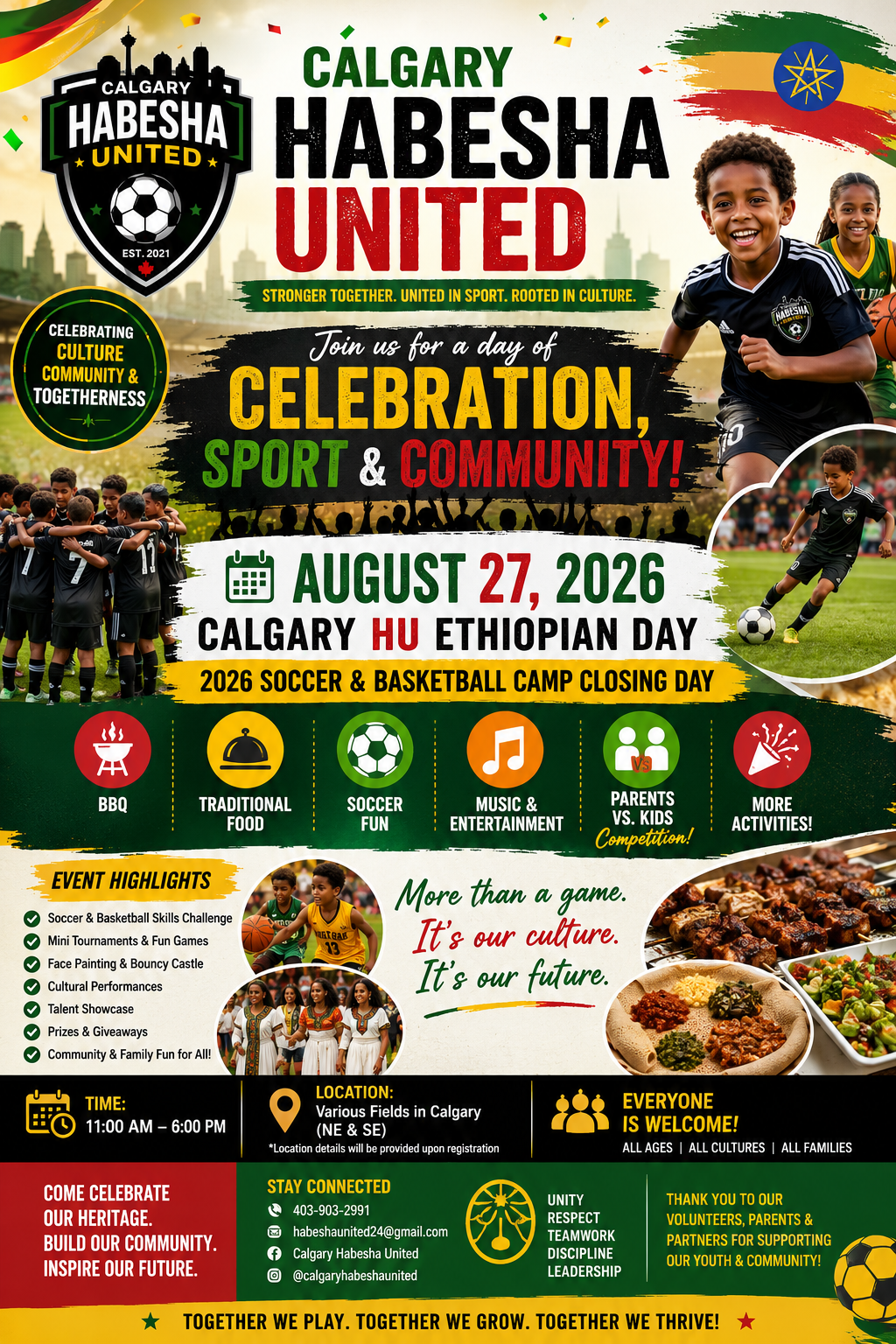 Calgary Habesha United Community Celebration